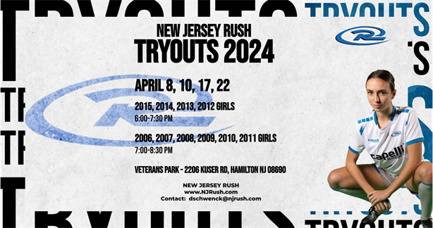 NJ Rush 2024-25 Tryouts