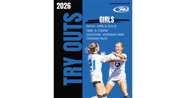 NJ Rush Tryouts Announced